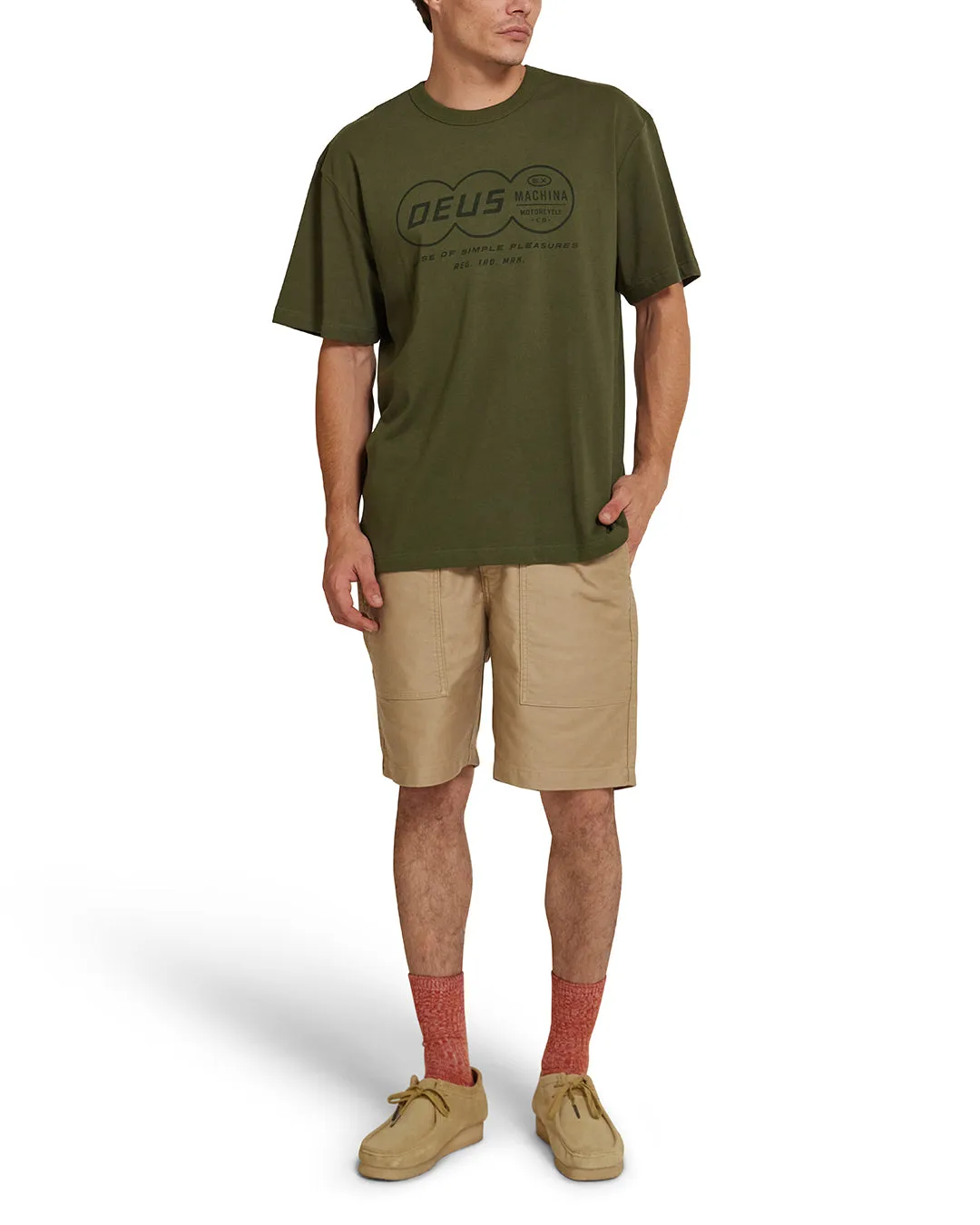 Denton Cordura Tee - Pine sold by Deus Ex Machina product image thumbnail 3