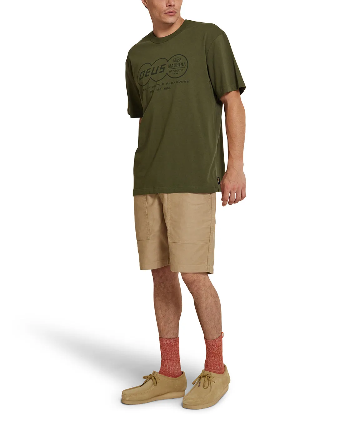 Denton Cordura Tee - Pine sold by Deus Ex Machina product image thumbnail 4
