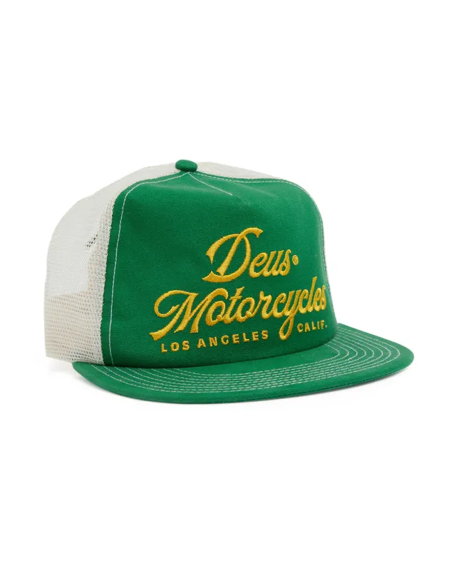 Round Out Trucker - Green sold by Deus Ex Machina