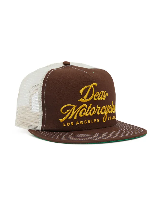 Round Out Trucker - Brown sold by Deus Ex Machina