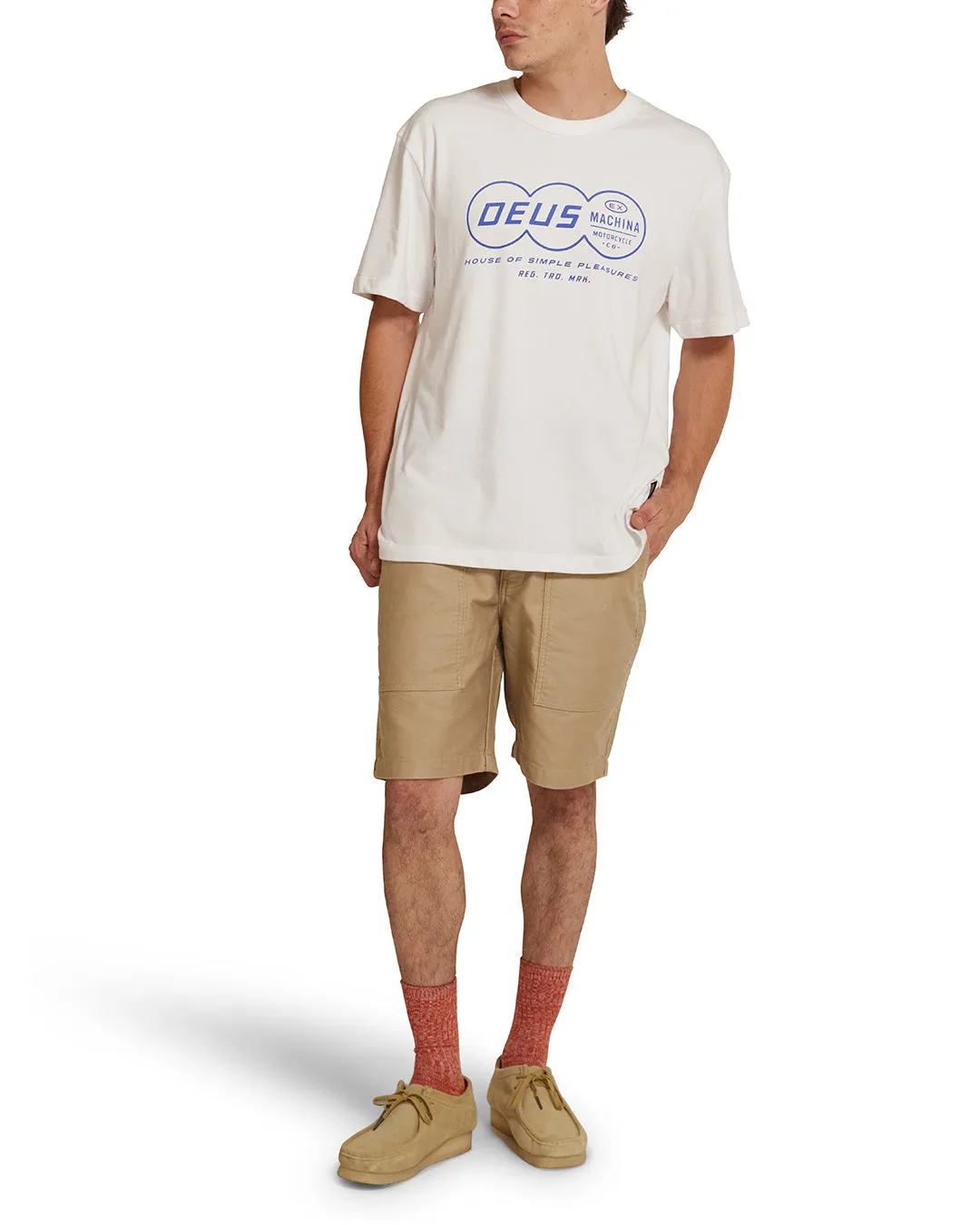 Denton Cordura Tee - Vintage White sold by Deus Ex Machina product image thumbnail 3