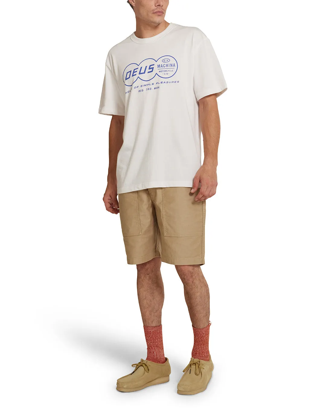 Denton Cordura Tee - Vintage White sold by Deus Ex Machina product image thumbnail 4