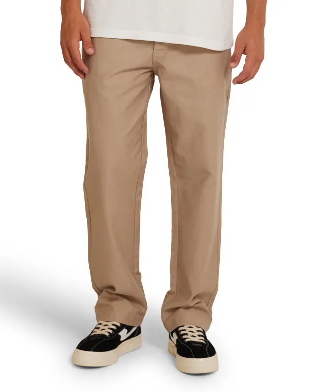 Hank Whipcord Pant - Khaki sold by Deus Ex Machina
