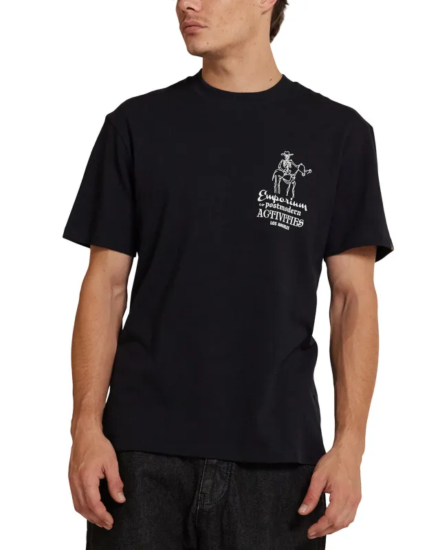 La Address Tee - Black sold by Deus Ex Machina
