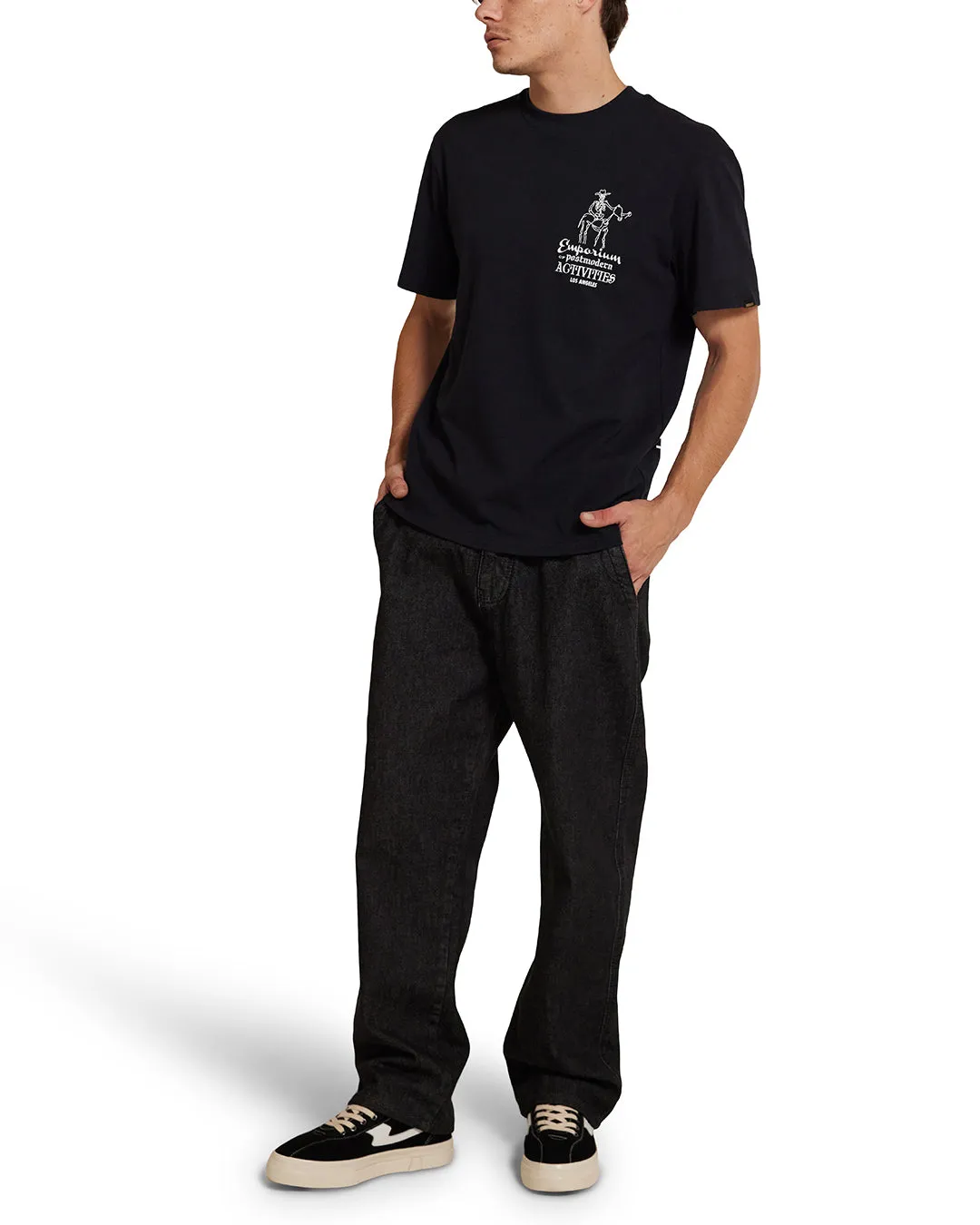 La Address Tee - Black sold by Deus Ex Machina product image thumbnail 4