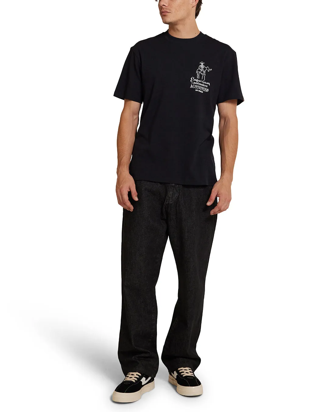 La Address Tee - Black sold by Deus Ex Machina product image thumbnail 3