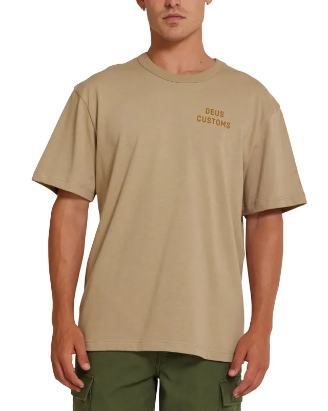 Slicks Cordura Tee - Safari sold by Deus Ex Machina