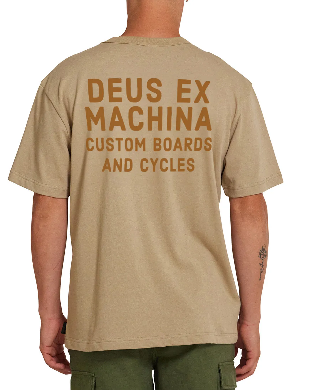 Slicks Cordura Tee - Safari sold by Deus Ex Machina product image thumbnail 2