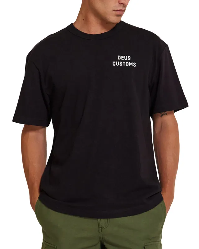 Slicks Cordura Tee - Anthracite sold by Deus Ex Machina