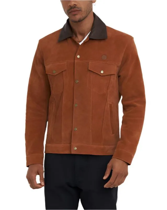 Wildfire Suede Jacket - Tan sold by Deus Ex Machina
