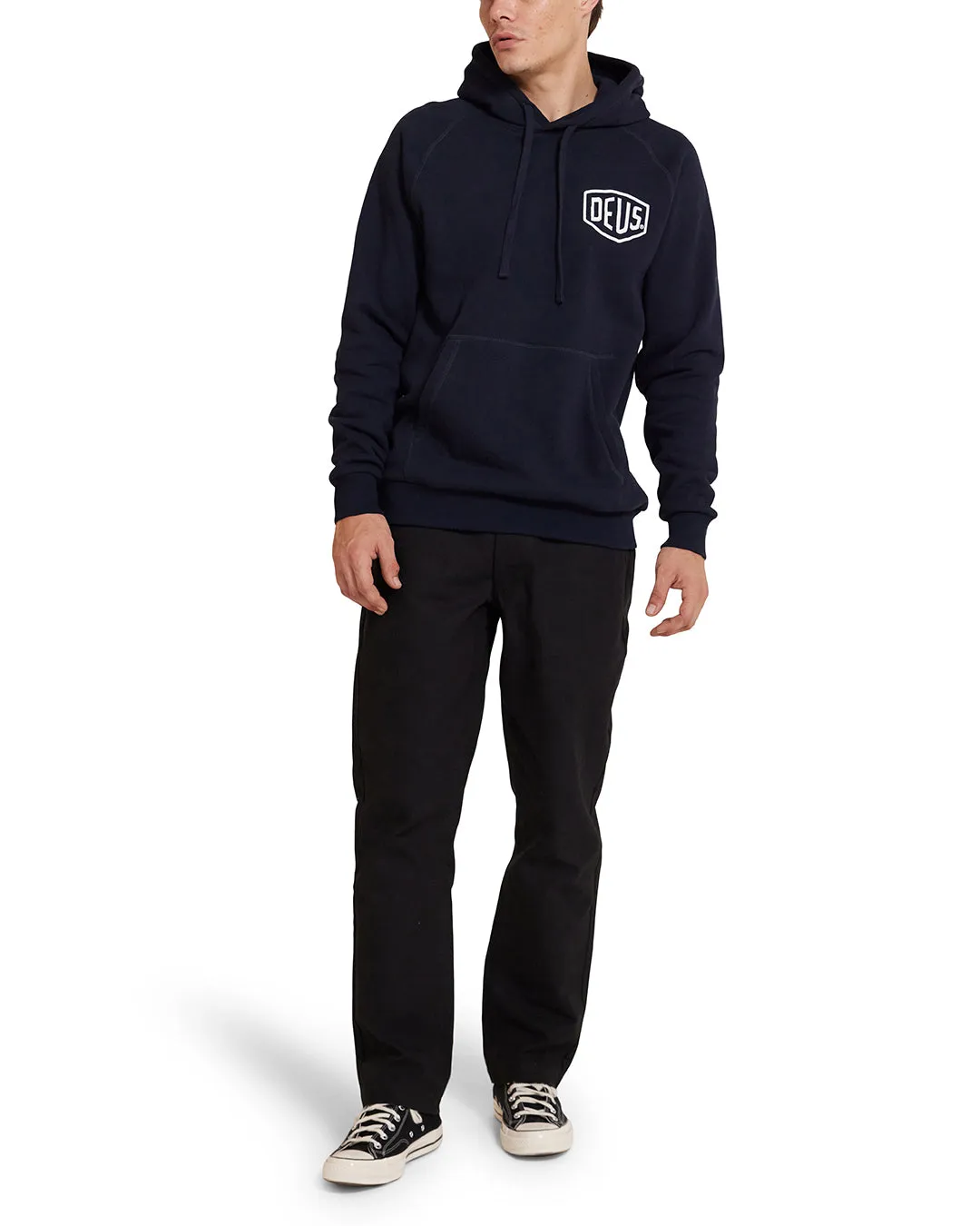 Tokyo Address Hoodie - Navy sold by Deus Ex Machina product image thumbnail 5