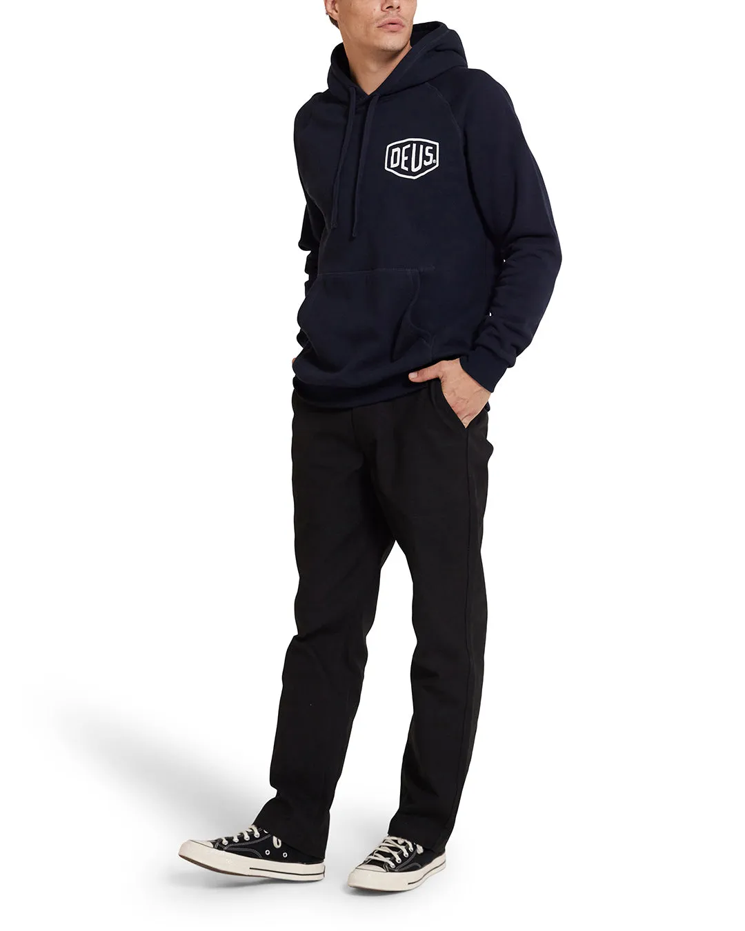 Tokyo Address Hoodie - Navy sold by Deus Ex Machina product image thumbnail 3
