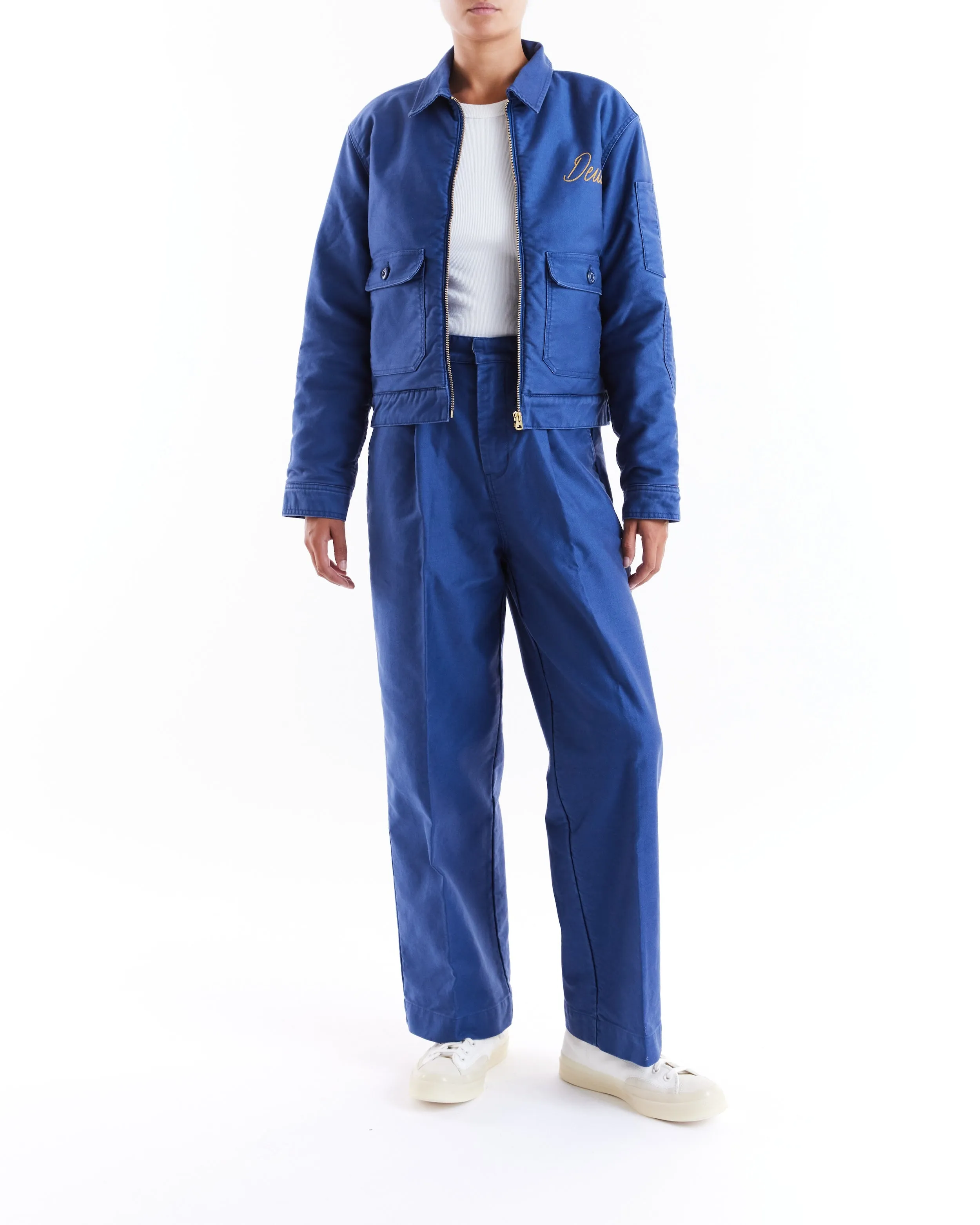 Hep Cat Jacket - Mechanic Blue sold by Deus Ex Machina product image thumbnail 3