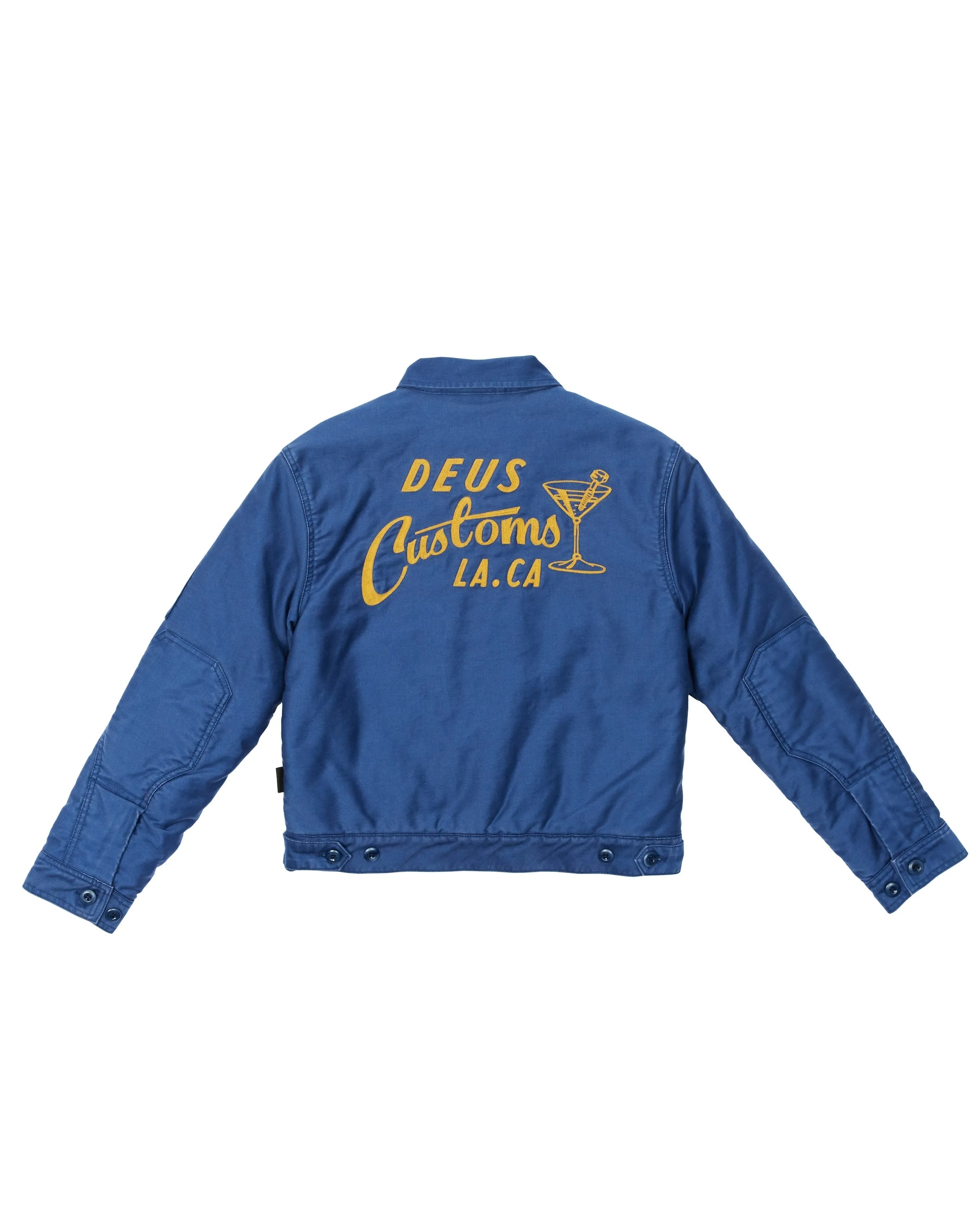 Hep Cat Jacket - Mechanic Blue sold by Deus Ex Machina product image thumbnail 5