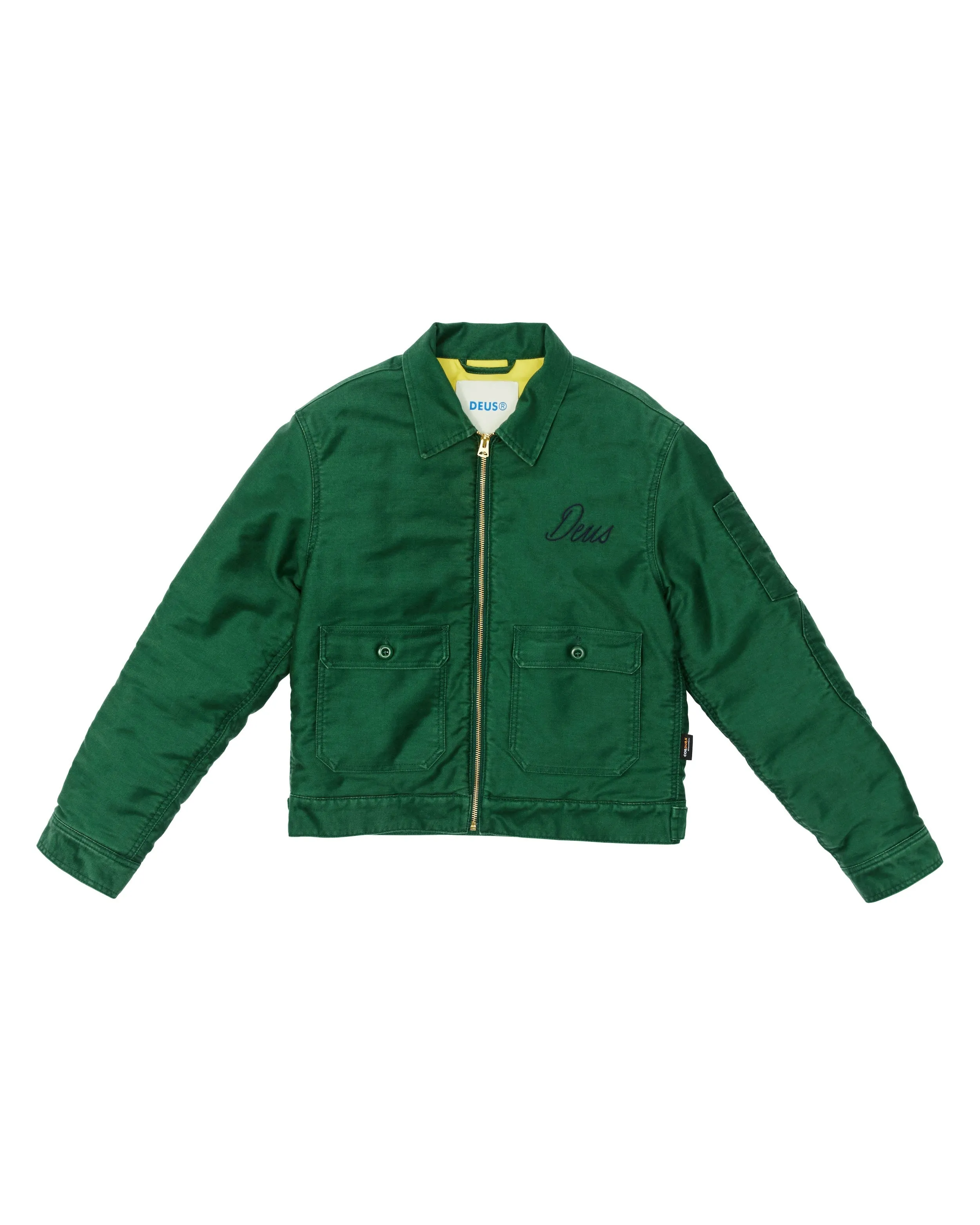 Hep Cat Jacket - Hillside Green sold by Deus Ex Machina product image thumbnail 3