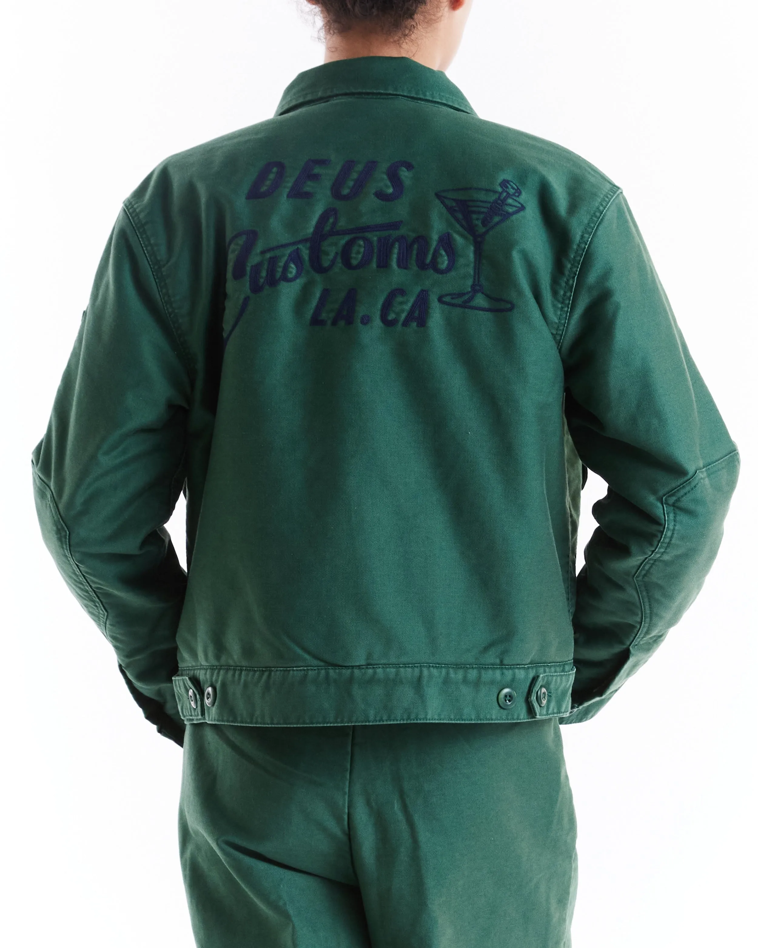 Hep Cat Jacket - Hillside Green sold by Deus Ex Machina product image thumbnail 2