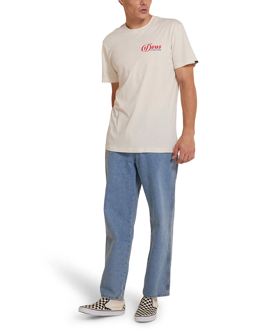 Time Taker Tee - Vintage White sold by Deus Ex Machina product image thumbnail 3