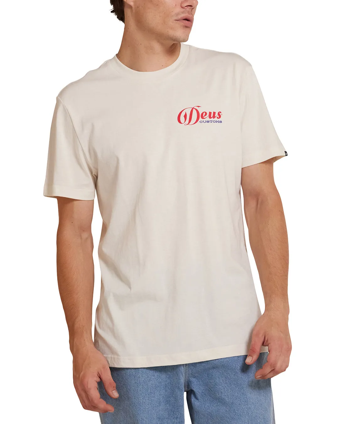 Time Taker Tee - Vintage White sold by Deus Ex Machina