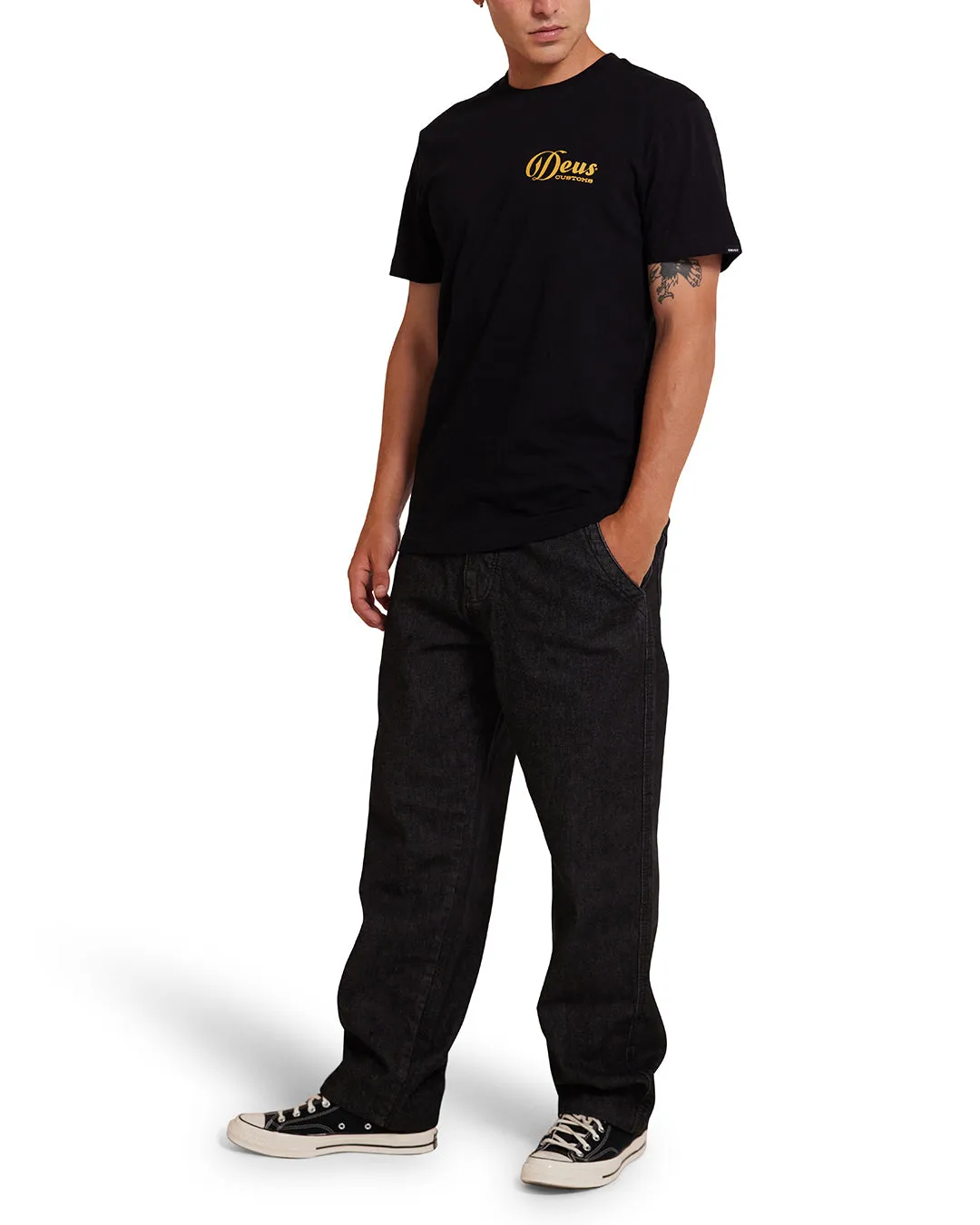 Time Taker Tee - Black sold by Deus Ex Machina product image thumbnail 3