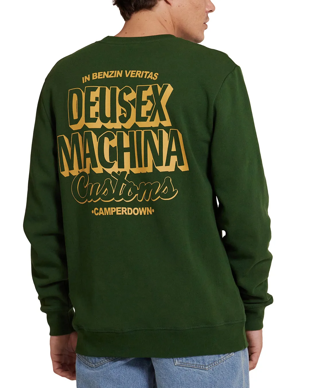Ever Seen Crew - Hillside Green sold by Deus Ex Machina product image thumbnail 2