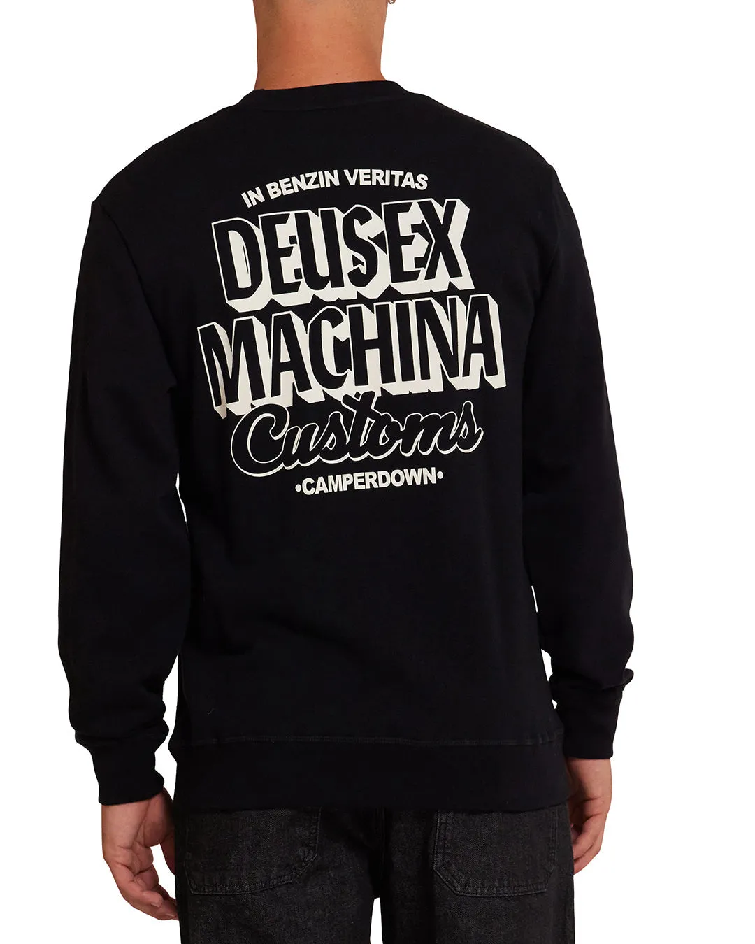 Ever Seen Crew - Black sold by Deus Ex Machina product image thumbnail 2
