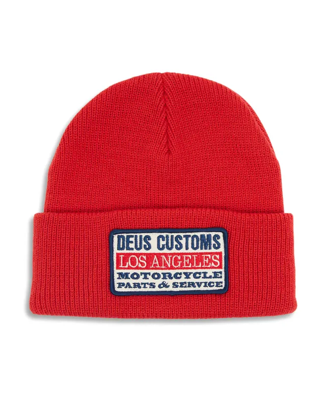 Dyno Beanie - Valiant Red made by Deus Ex Machina