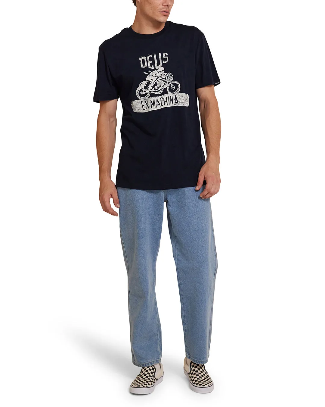 Old Turps Tee - Navy sold by Deus Ex Machina product image thumbnail 3