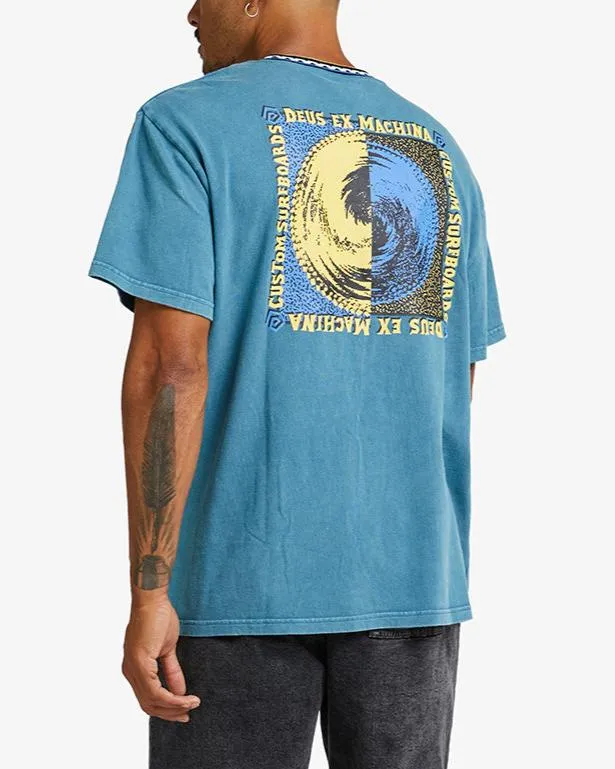 Splits Tee - Ocean sold by Deus Ex Machina product image thumbnail 2