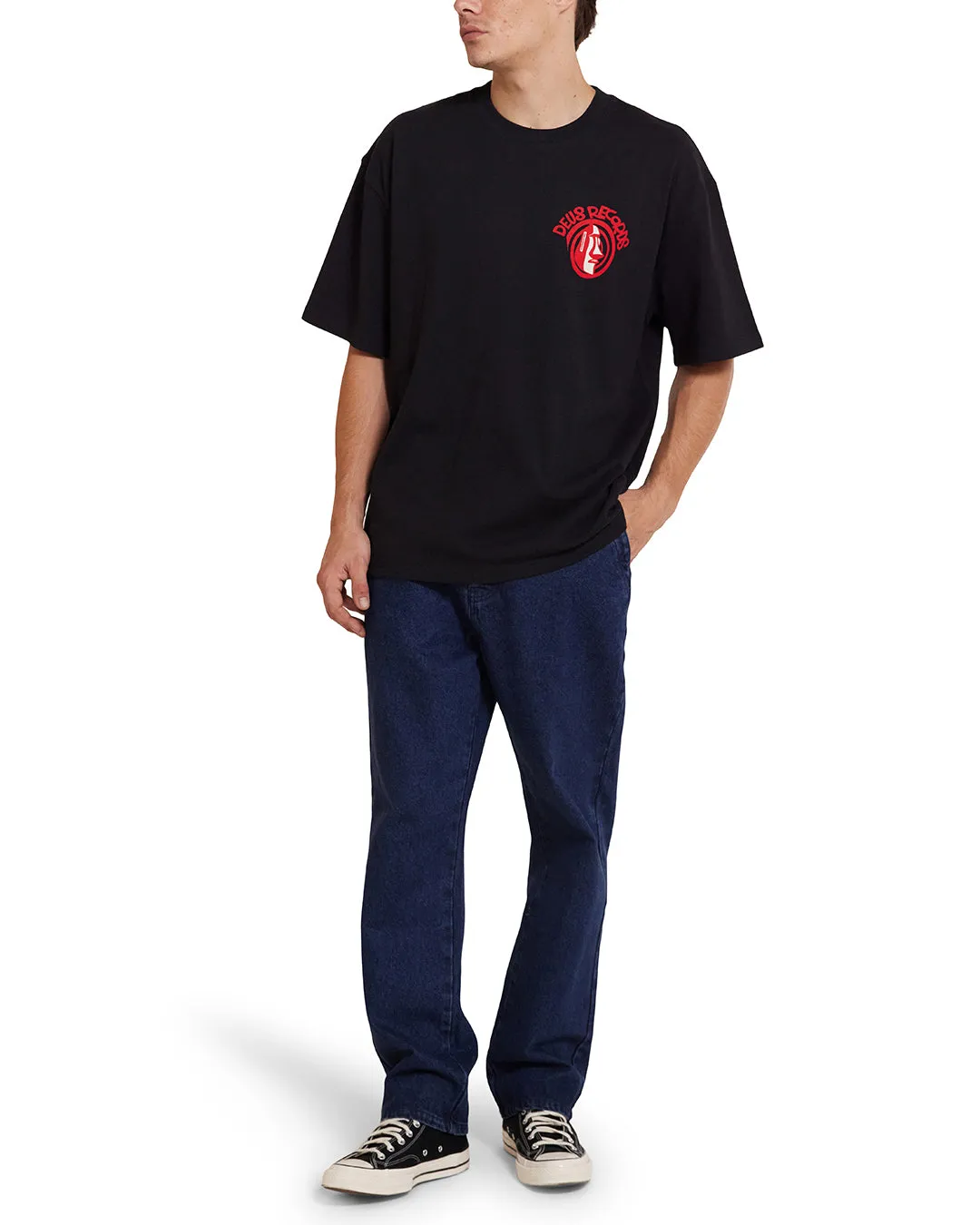 Outerworld Tee - Black sold by Deus Ex Machina product image thumbnail 5