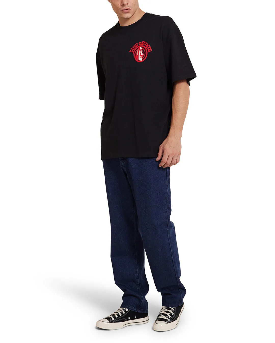 Outerworld Tee - Black sold by Deus Ex Machina product image thumbnail 4