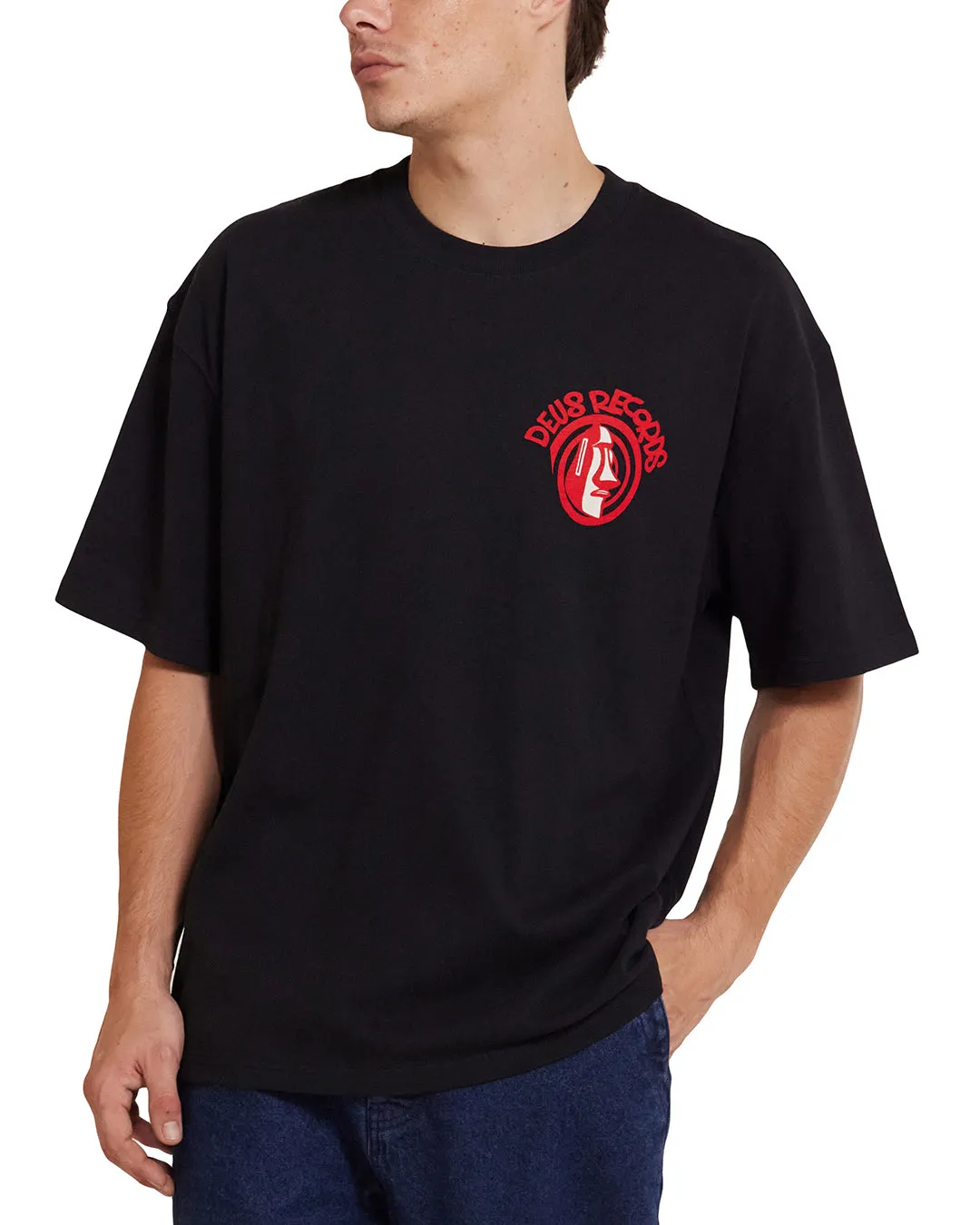 Outerworld Tee - Black sold by Deus Ex Machina product image thumbnail 2