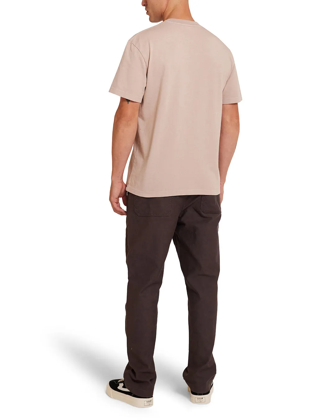 Malcontent Tee - Khaki sold by Deus Ex Machina product image thumbnail 4
