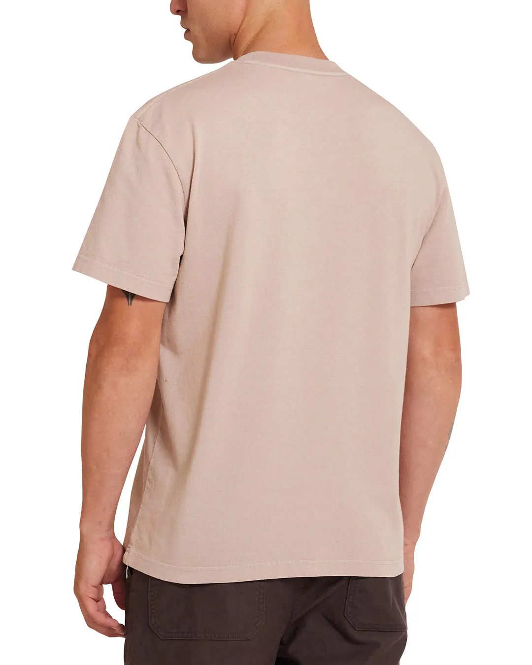 Malcontent Tee - Khaki sold by Deus Ex Machina product image thumbnail 2