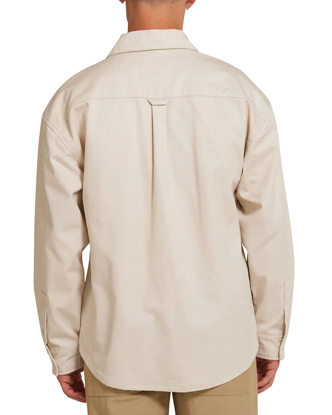 Frizell Twill Shirt - Dirty White sold by Deus Ex Machina product image thumbnail 2