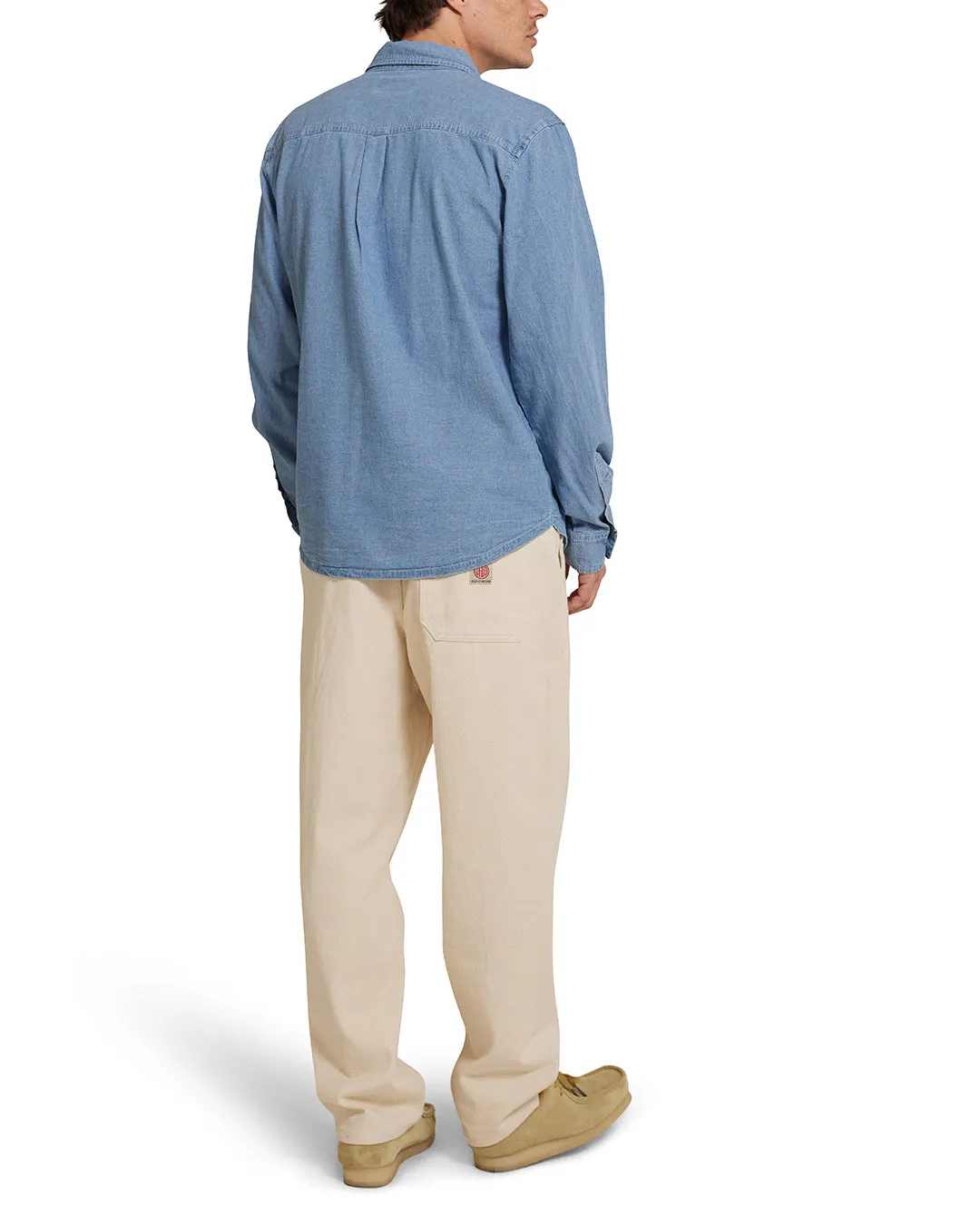 Phoenix Bd Chambray Shirt - Indigo sold by Deus Ex Machina product image thumbnail 5