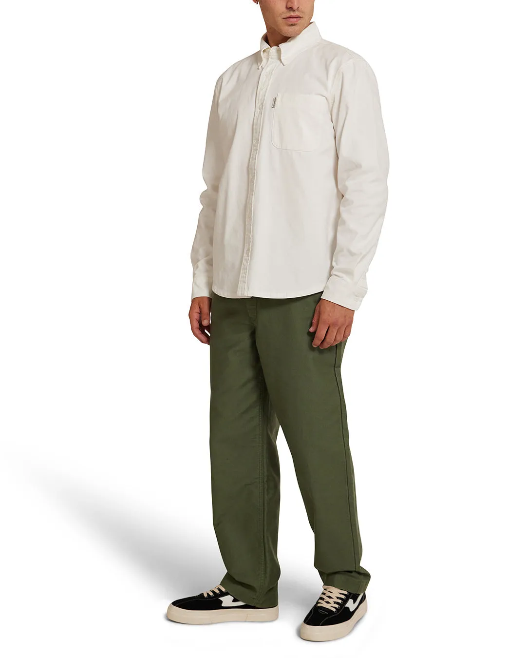 Phoenix Bd Chambray Shirt - Dirty White sold by Deus Ex Machina product image thumbnail 4