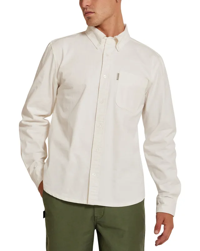 Phoenix Bd Chambray Shirt - Dirty White sold by Deus Ex Machina