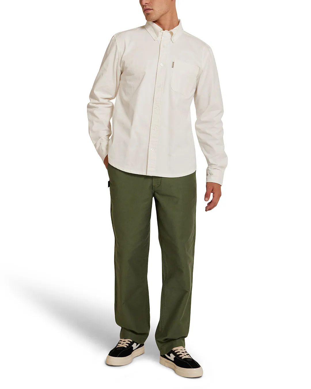 Phoenix Bd Chambray Shirt - Dirty White sold by Deus Ex Machina product image thumbnail 3