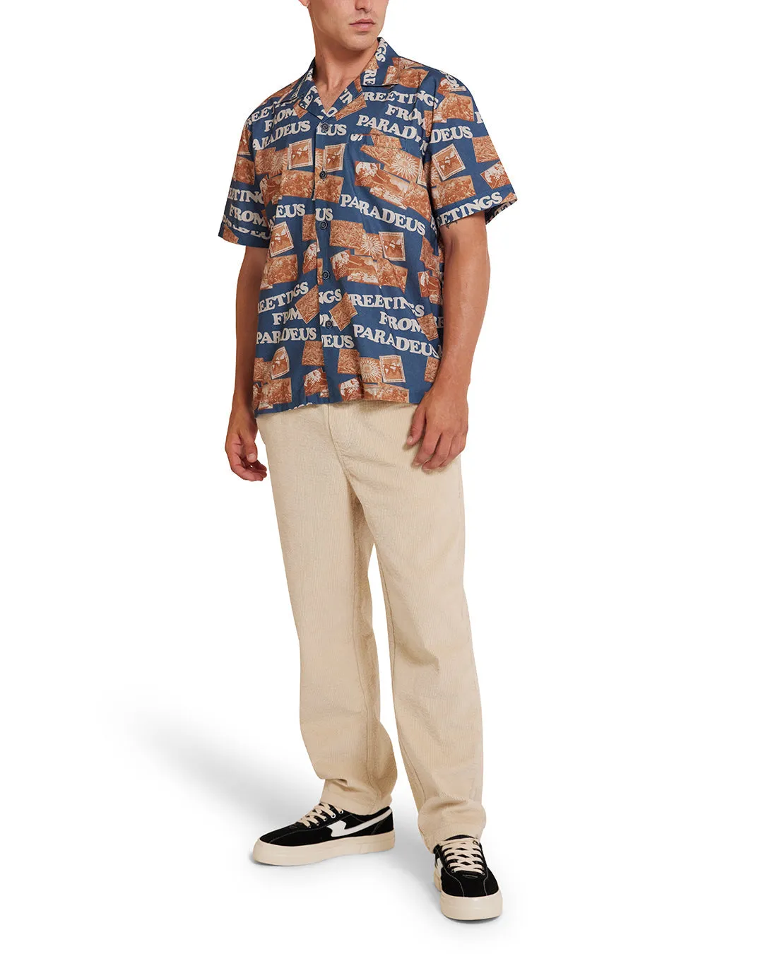 Paradeus Shirt - Moroccan Blue sold by Deus Ex Machina product image thumbnail 4