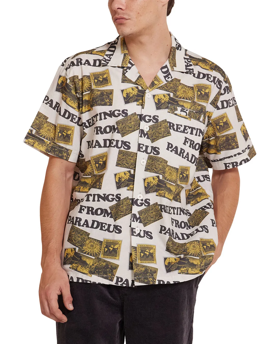 Paradeus Shirt - Dirty White sold by Deus Ex Machina
