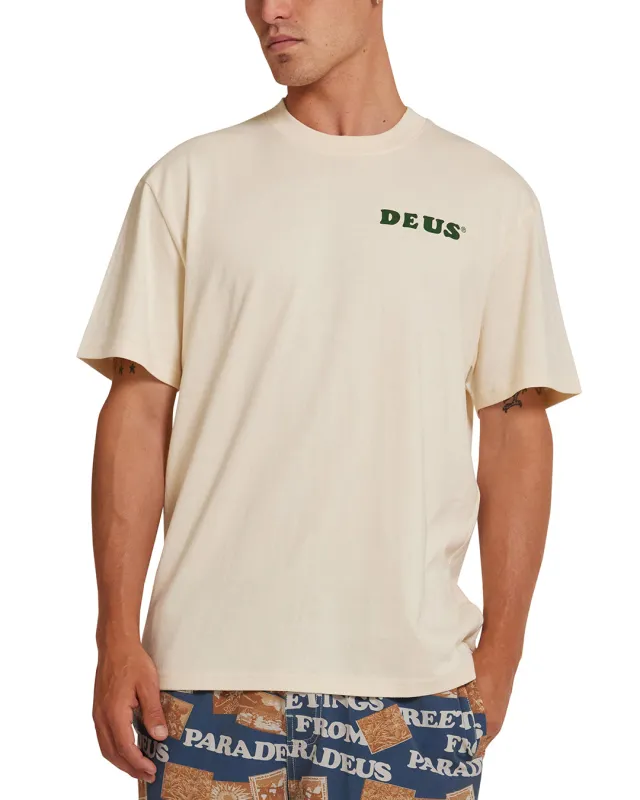 Real Good Tee - Dirty White sold by Deus Ex Machina