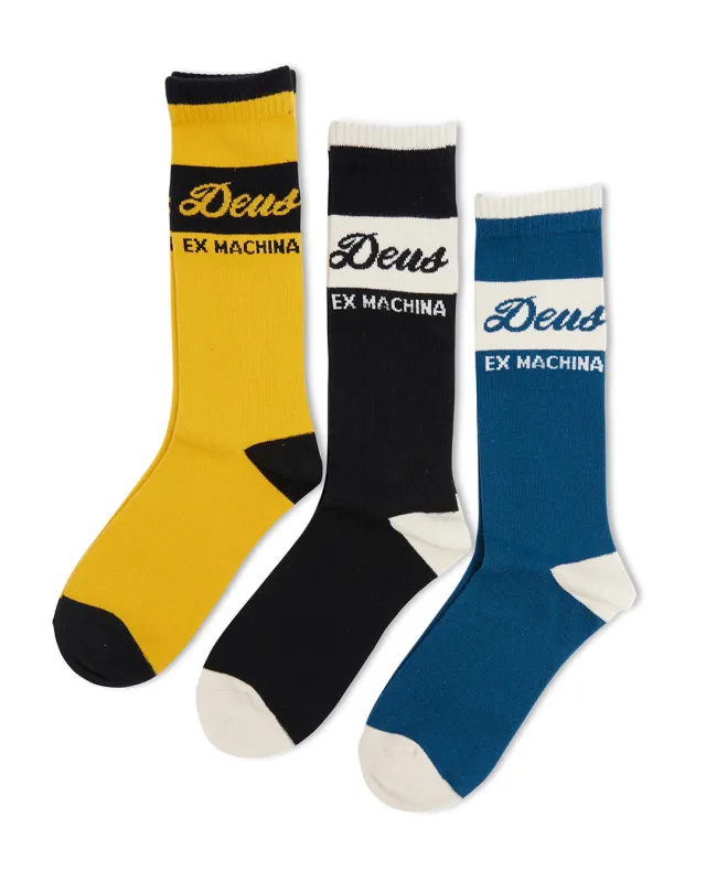 Saber Sock (3 Pack) - 3 Pack Multi sold by Deus Ex Machina
