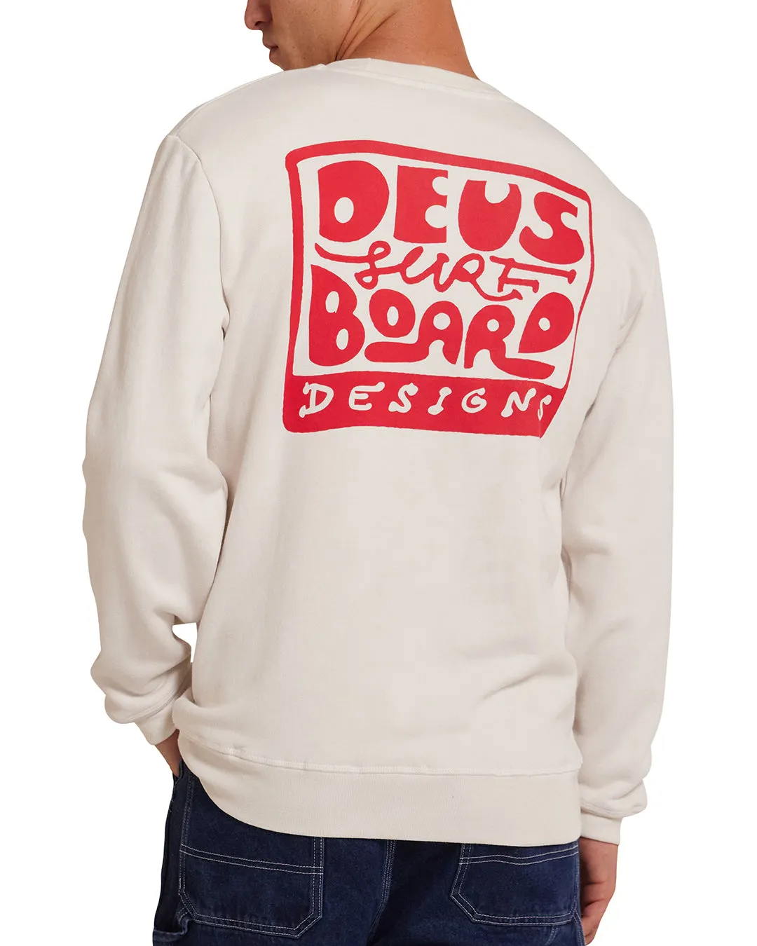 Nice To See You Crew - Vintage White sold by Deus Ex Machina product image thumbnail 2