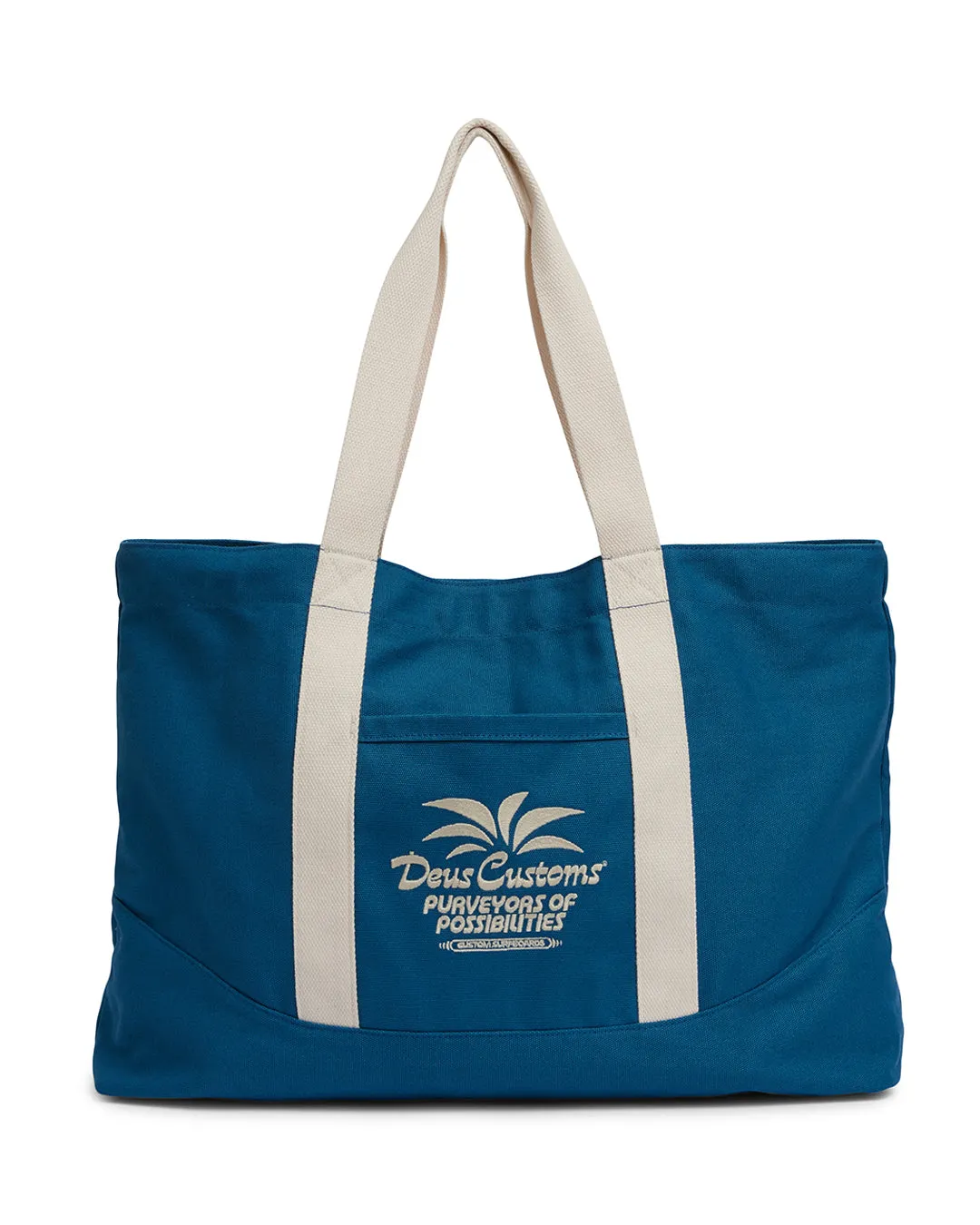 Coast Tote Bag - Moroccan Blue sold by Deus Ex Machina product image thumbnail 2