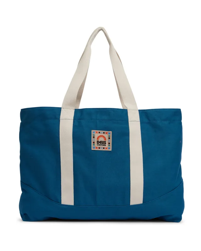 Coast Tote Bag - Moroccan Blue sold by Deus Ex Machina