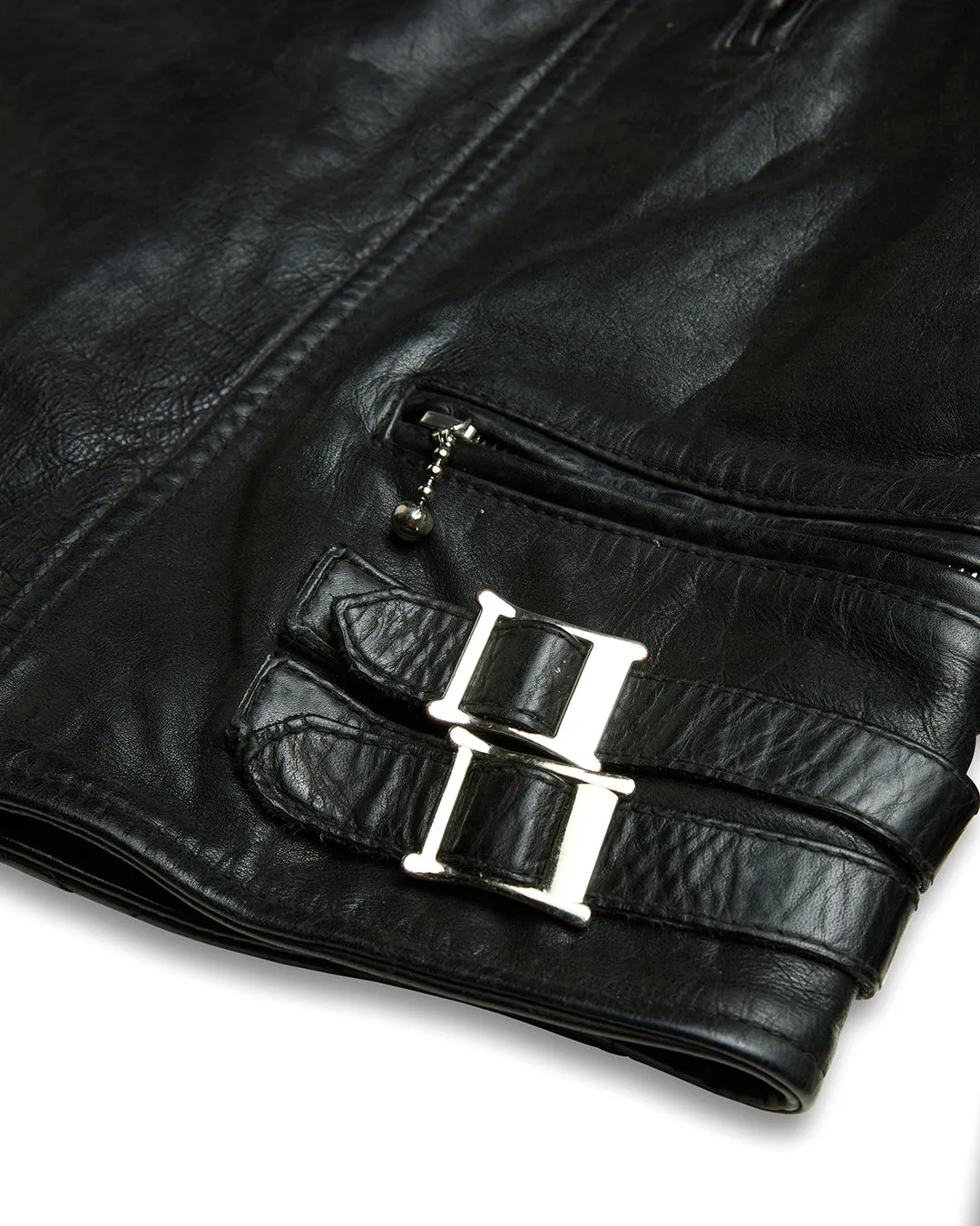 Lightning Leather Jacket - Black sold by Deus Ex Machina product image thumbnail 3