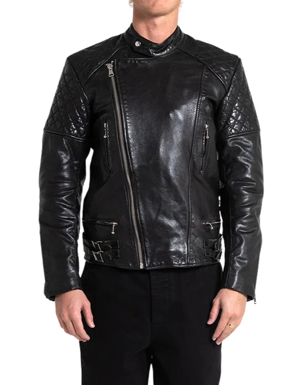Lightning Leather Jacket - Black sold by Deus Ex Machina