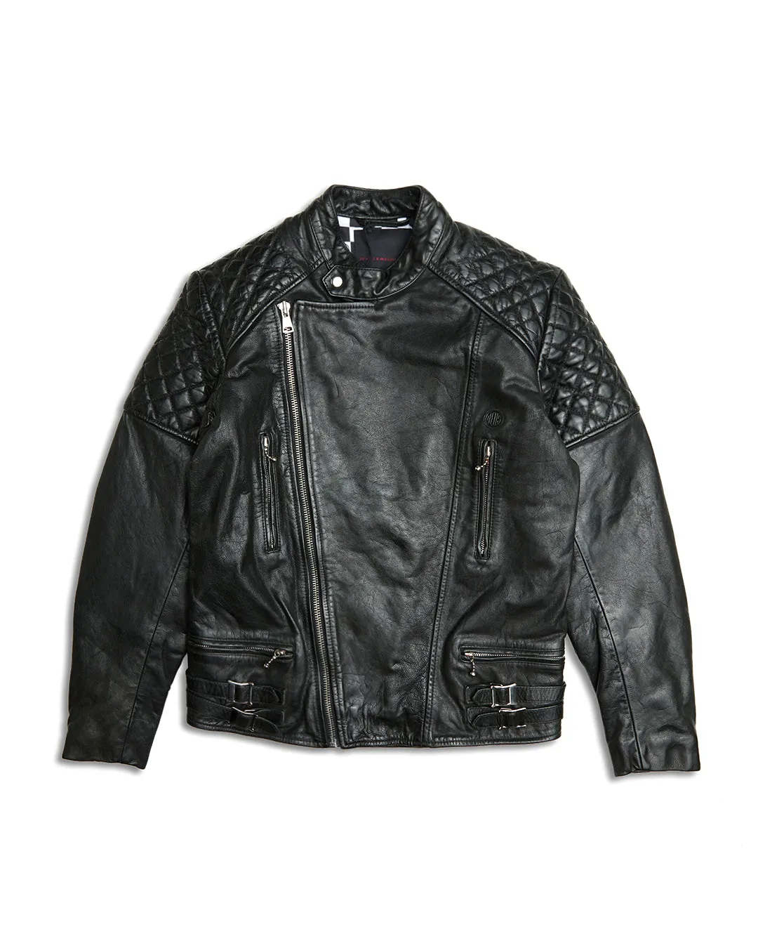 Lightning Leather Jacket - Black sold by Deus Ex Machina product image thumbnail 4