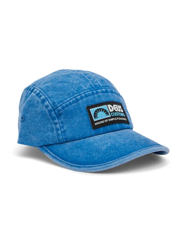 Leisure 5 Panel Cap - Turquoise made by Deus Ex Machina