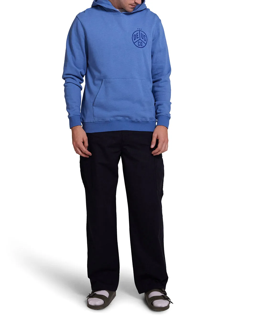 Dice Hoodie - Blue Heaven sold by Deus Ex Machina product image thumbnail 3